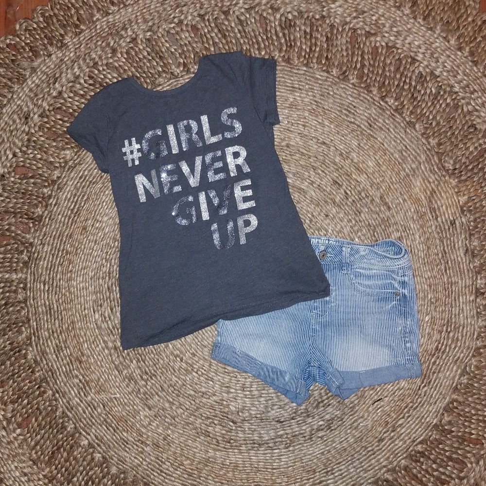 Graphic tee and Shorts, Bundle set